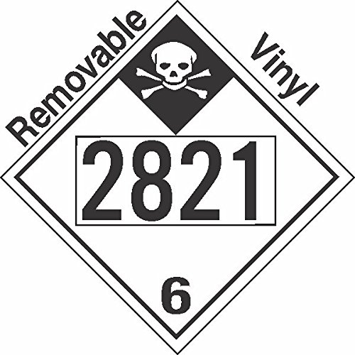 Amazon.com: GC Labels-P335c2821, Inhalation Hazard Class 6.1 UN2821 ...