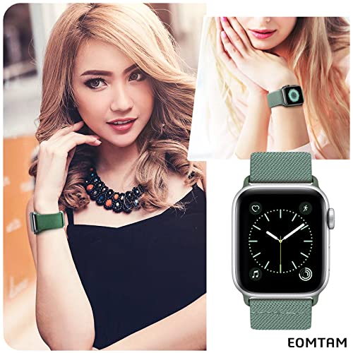 EOMTAM-5-Pack-Stretchy-Nylon-Compatible-for-Apple-Watch-Ultra-21-Band-38mm-40mm-41mm-42mm-44mm-45mm-49mm-Women-MenElastic-Cloth-Sport-Wristbands-Solo-Loop-for-iWatch-Series-9-8-SE-7-6-5-4-3 51EM75bmuiL