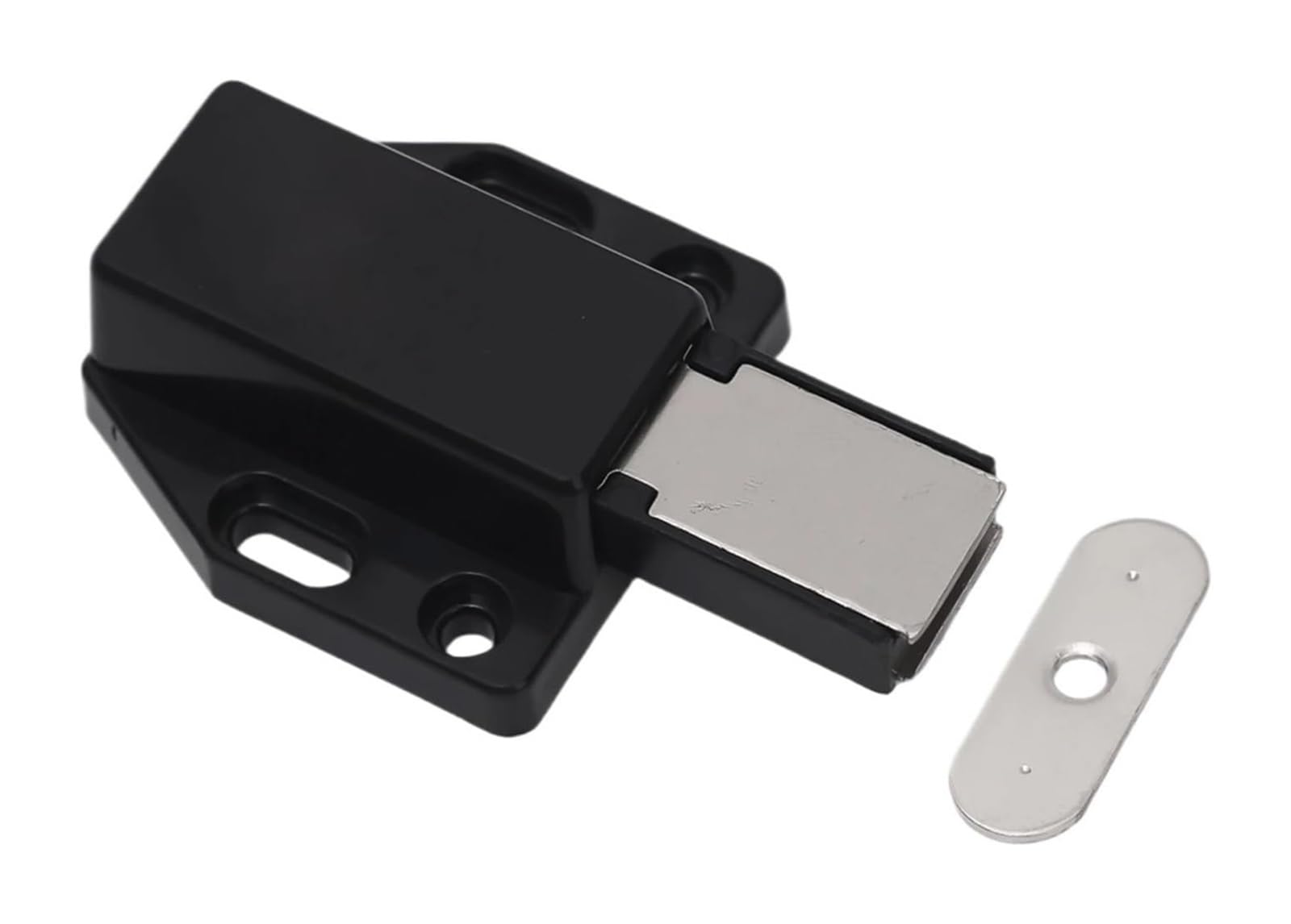 Opeximatun Black 1 14Pcs Magnetic Push Latch Catch Pressure Touch Release