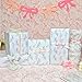Floral Tissue Paper, White with Pink Gladiolus Flowers Pattern- 30 Sheets, 20x14 In, Gift Wrapping Tissue Paper for Gift Bags, Bouquet Packaging for Wedding Baby Shower DIY Crafts Birthday Party Decor