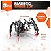 Remote Control Black Widow, Rechargeable Robot Spider Toys for Kids, Adjustable Robotic Black Widow Figure