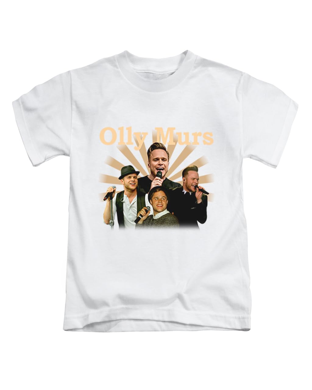 New Spirit Original Unisex White Olly Murs Tee T-Shirt Funny T Shirt Top