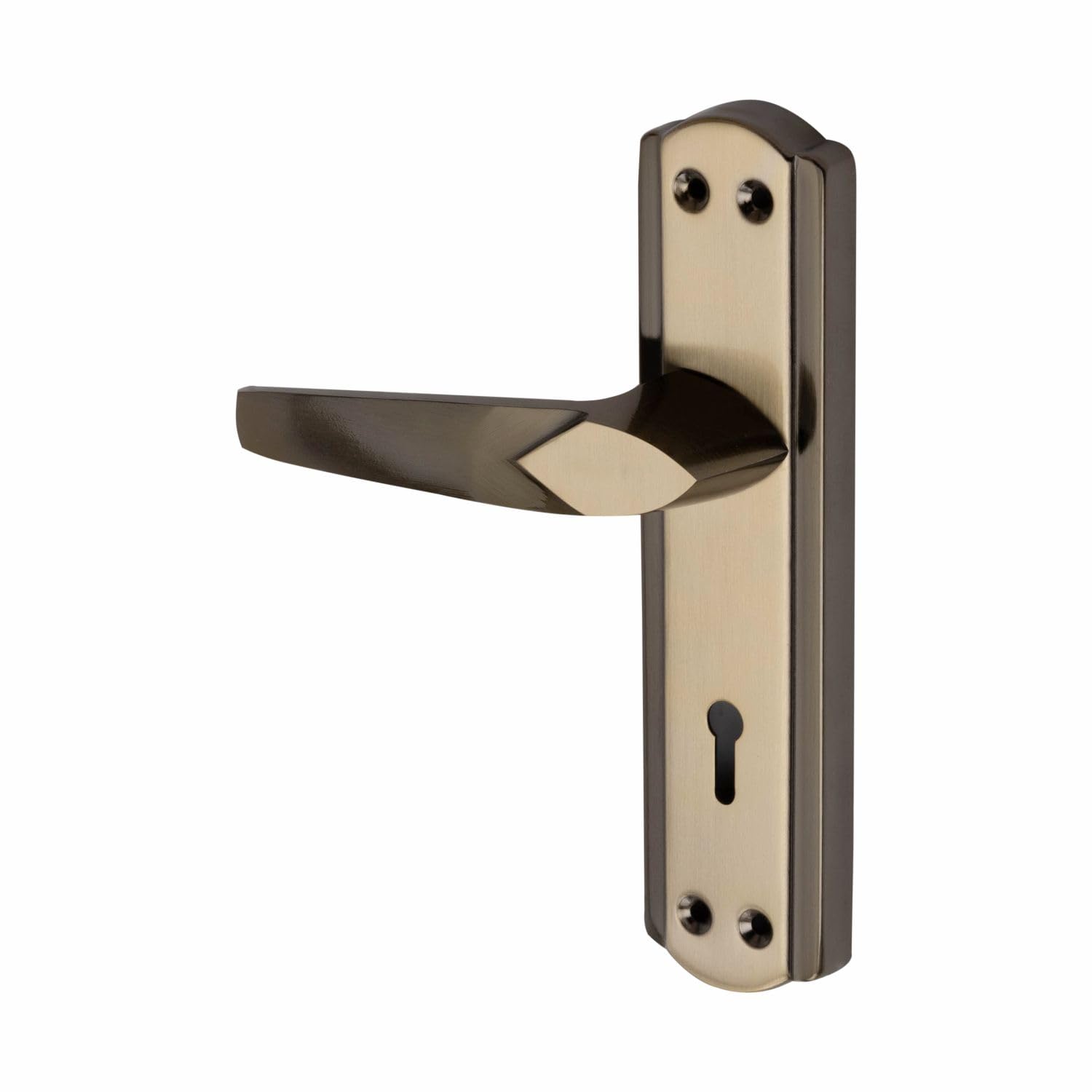 Milton Mortise Lock Set - Mhi-Tilak Black.Gold — Amazon image 3