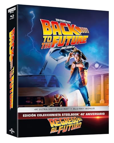 Regreso al futuro. Ed. 40º aniversario (4K UHD + BD + BD BONUS) UCE [Blu-ray]