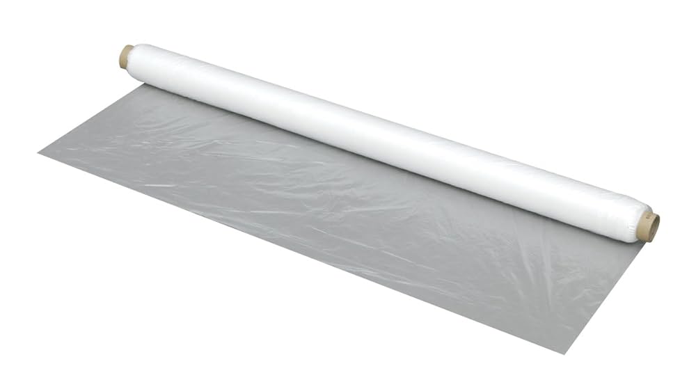 養生シート 片開 0.02×900×100m CS-053 養生シート WAKI(和気産業) 幅1m長さ27m 1巻 CS-053