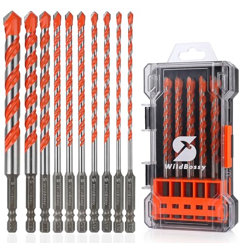 WildBossy Concrete Carbide Drill Bits Set
