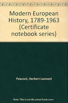 Hardcover Modern European History, 1789-1963 Book