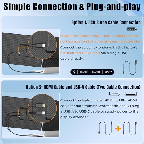 Dual Screen Laptop Extender
