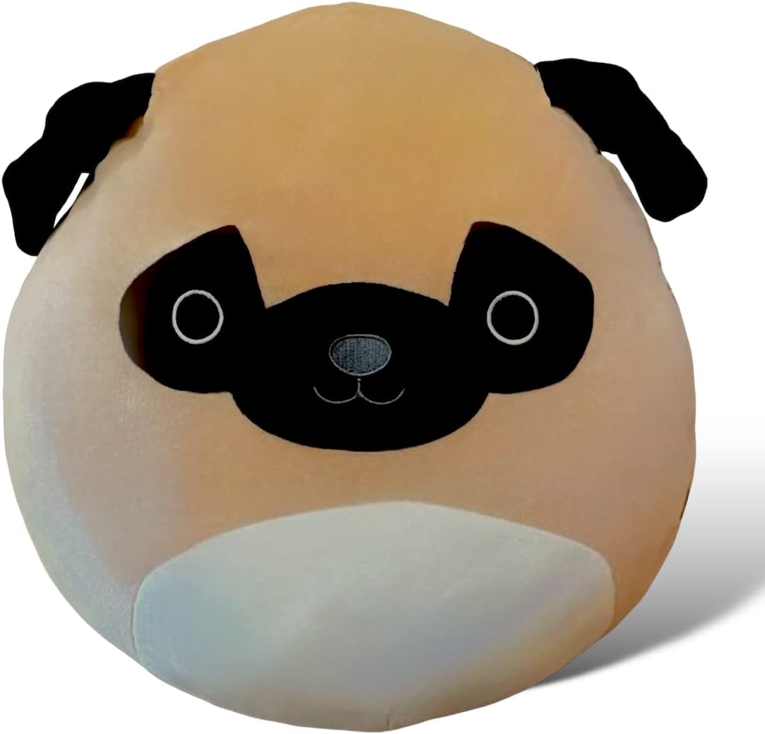 Squishmallows Official Kellytoy Jumbo 20 Inch Prince Pug