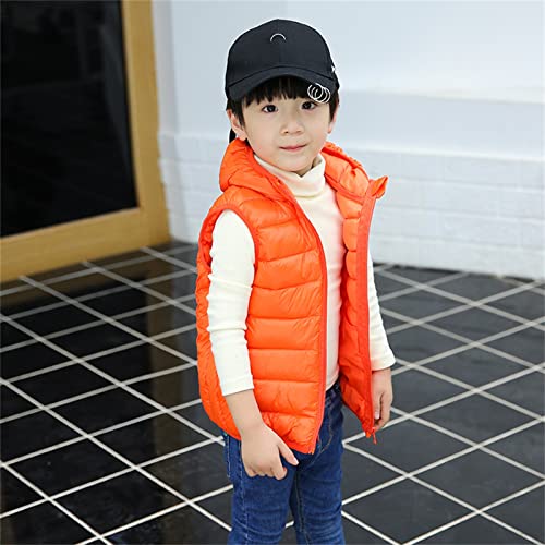 Betadog Toddler Kids Baby Boys Girls Winter Warm Lightweight Bear Ears Hooded Sleeveless Padded Vest3
