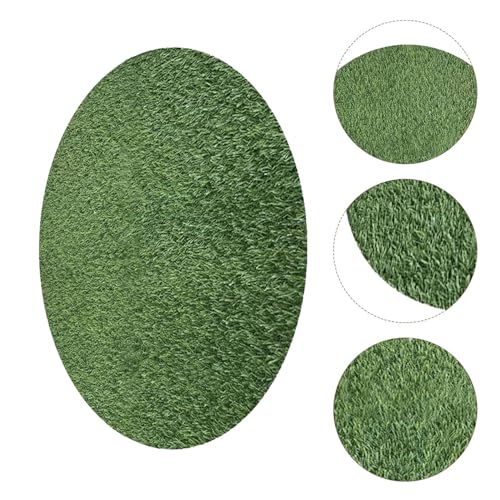 Tapis synthétique vert doux haut de gamme pour terrasse - 8