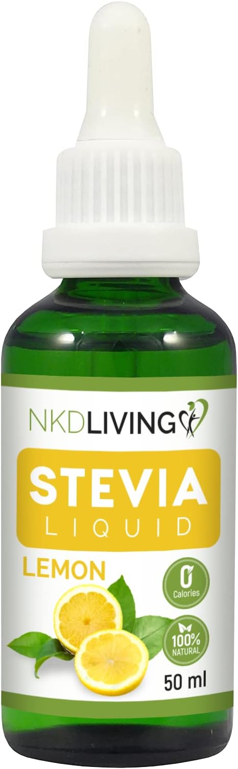 Pure Stevia Liquid Drops 50ml (Lemon)