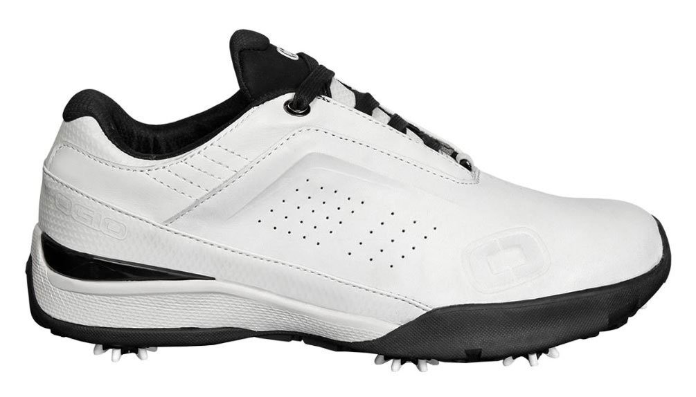 OGIO Men's Race Spiked Golf Shoe, M15184 (White, 10.5)