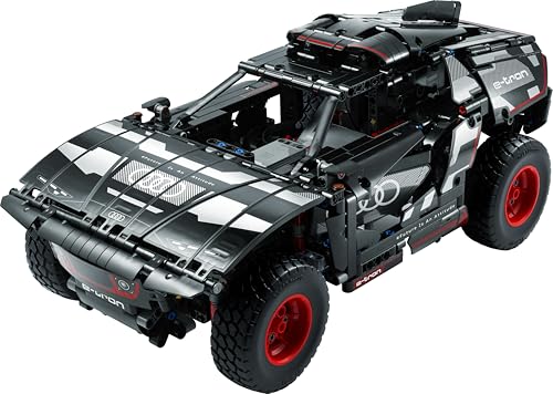 LEGO Technic Audi RS Q e-tron - Voiture de Rallye Télécommandée - Maquette à Construire Off-Road Dakar - Contrôlée par Application RC avec Control+ Idée Cadeau pour Garçons, Filles Dès 10 Ans 42160