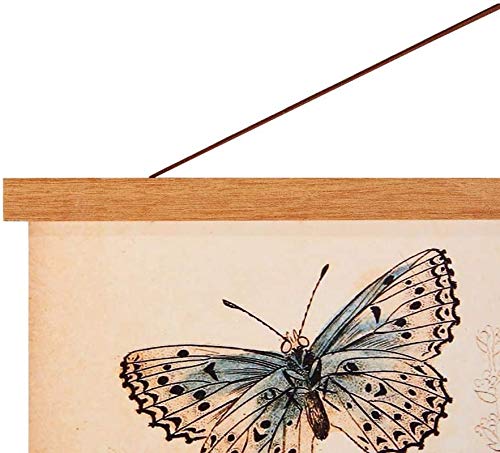 Ywlake Posterleiste Posterschiene Posterleisten, Magnet Magnetische Holz Poster Aufhänger Halter Rahmen Leisten Bild Bilder Bilderrahmen… – Ansicht 2