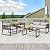 YITAHOME 4-Piece Outdoor Wicker Patio Conversation Furniture Set, All-Weather Wicker Bistro Rattan Loveseat Set with Wooden Armrests, Metal Side Table and Cushions for Backyard, Balcony, Deck, Black
