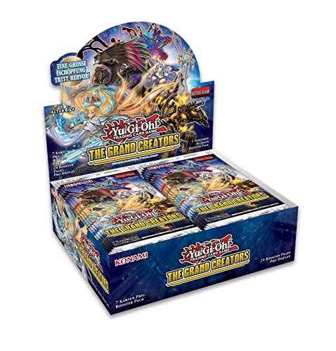 Yu-Gi-Oh! TRADING CARD GAME The Grand Creators - Display - German Edition, Multi-Colour, Multicoloured, 75 Karten