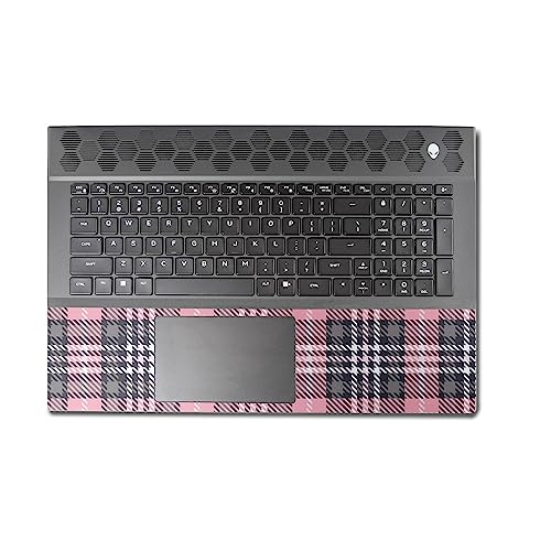 Image of MightySkins Skin Compatible with Alienware M18 R1 (2023) Full Wrap Kit - Pink Plaid | Protective, Durable, and Unique Vinyl Decal wrap Cover | Easy to Apply & Change Styles | Made in The USA