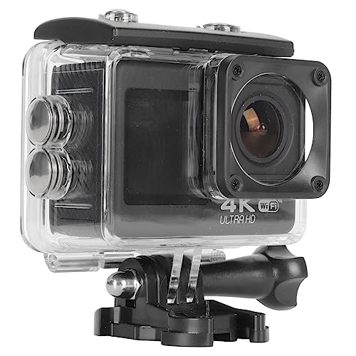 SRTATIVIS-WiFi-Action-Kamera-Tragbare-wasserdichte-Kamera-mit-einem-20-Zoll-HD-Bildschirm-und-einem-20Mp-Weitwinkelobjektiv-Sportkamera-fuer-Helm-und-Fahrrad