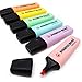 Stabilo Boss Pastel Highlighter Marker Pens - Full Range Set of 6 in Handy Wallet