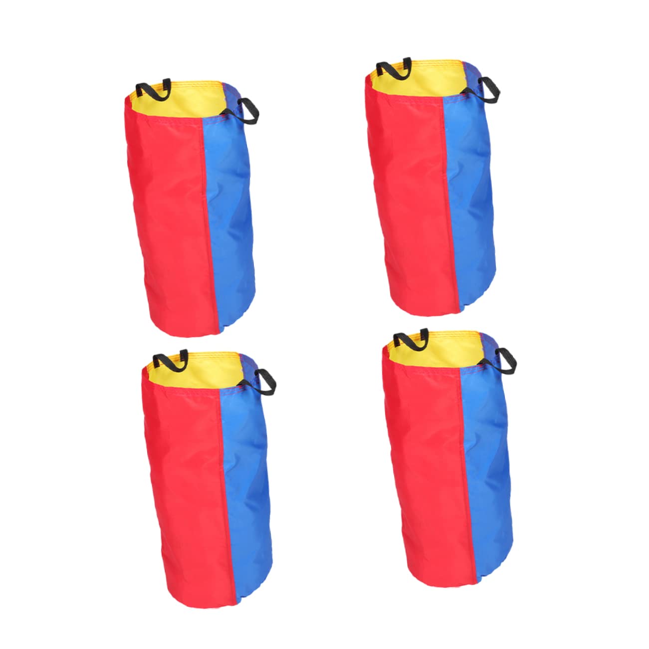 Kisangel 4pcs Outdoor Carnival Sack Race Bags for Adults Jumping Bags for Lawn Games Double Design for Parties Barbecues and Family Fun