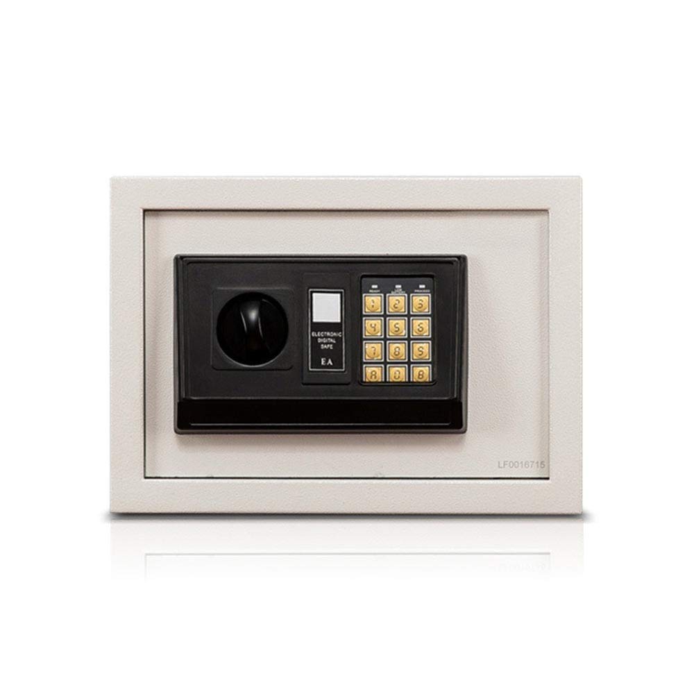 Casseforti Cassetta di Sicurezza Digitale in Acciaio Nascosta con Serratura per casa, Ufficio, Hotel, Gioielli, Contanti, Storaeasy Cassaforte compatta e robusta/Bianco/20X31X20 cm