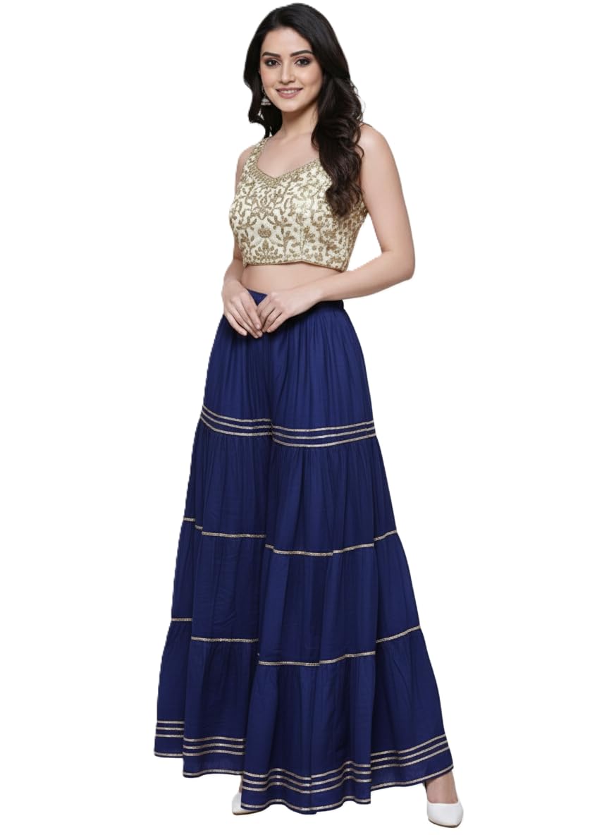 tnq Women's Loose Fit Palazzos-picture-28