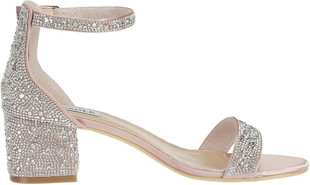 bling block heels