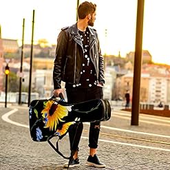Sunflowers Camomille Housse de transport rembourrée imperméable Oxford pour guitare avec bandoulière réglable - Les Beatles, Paul McCartney, John Lennon, RIngo Starr, George Harrison Sunflowers Camomille Housse de transport rembourrée imperméable Oxford pour guitare avec bandoulière réglable – Image 6