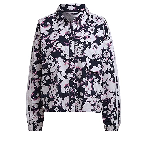 Veste Adidas femme multicolore contre le coup de froid après sport