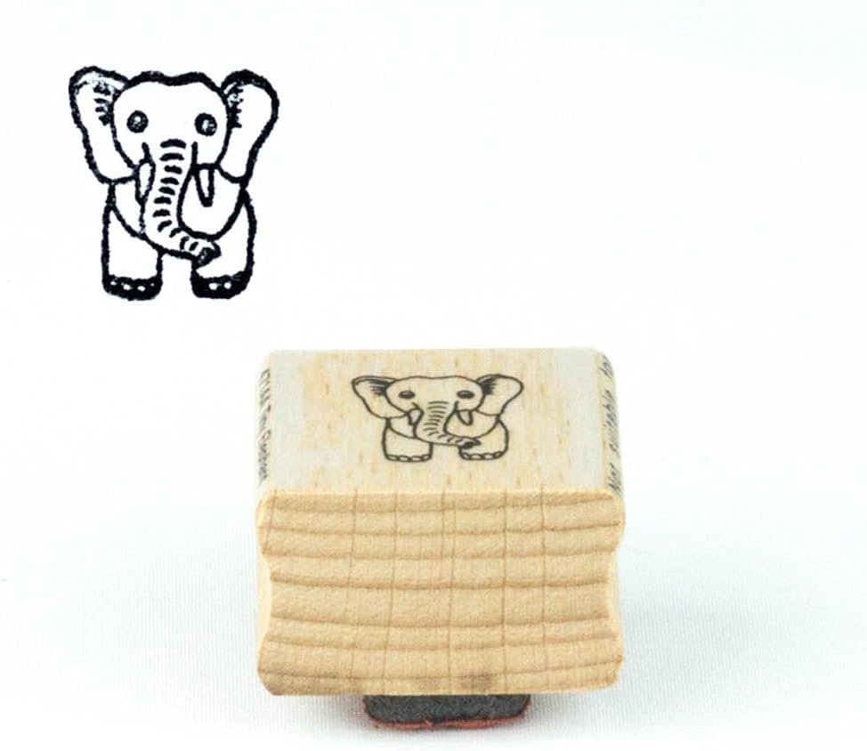 Art Stamps Tiny Elephant Stamp, Black