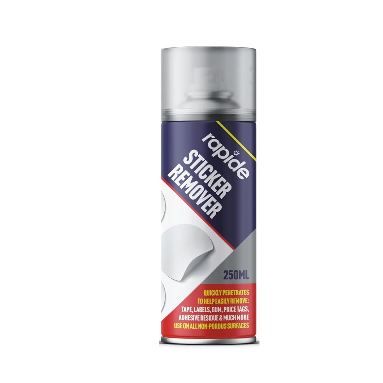 MIXEL Sticker Remover Spray, Adhesive Remover Spray, Multi-Surface Compatibility, Remove Sticky Labels Chewing Gum, Masking Tape, Gel, Price Tags 250ml (Pack of 1)