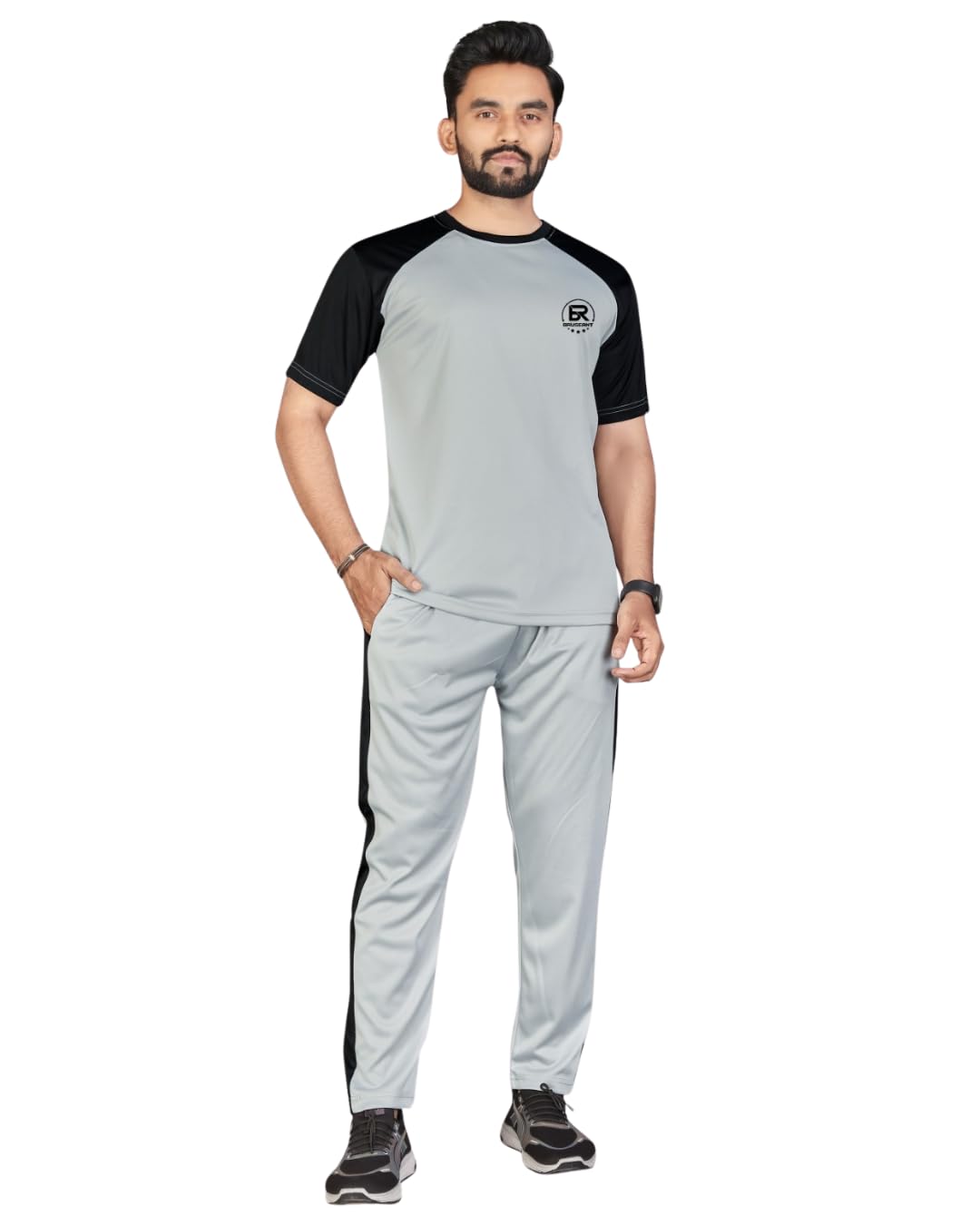 Men's Dhamaka Lycra Micro Modal Half Sleeve Round Neck Night Suit Co-Ord Set Ultra Soft Stretchable T-Shirt & Pajama Sleepwear Breathable Lounge Set for Men-picture-41