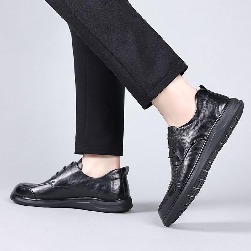 Men's Pointed-Toe Tuxedo Dress Shoes Fashion Casual Classic Formal Shoes Lightweight All-Day Comfort Soft Sole Oxfords4