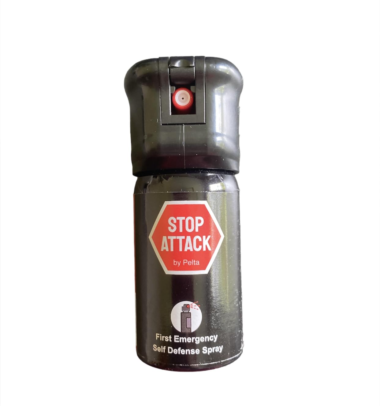 Spray Anti-Agression 40 ML + Spray 20 ML StopAttack - La Solution Ultime pour Une Sécurité Maximale - Efficace Rapide et Dissuasif – Permet de Stopper et d’Identifier – 4 mètres de portée