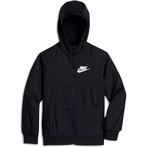 Nike Boy's Sportswear Windrunner Hooded Jacket (Little Kids/Big Kids)