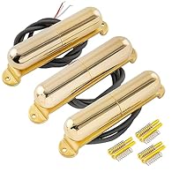 Fits Strat style electric guitar, neck/middle/bridge position Featuring Alnico V magnets to get abundant and bright tone. Reverse wound and reverse polarity Middle pickup for hum cancelling Polepiece spacing: 55mm (2-11/64 inch), mounting screw holes...