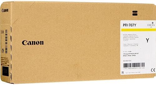 Canon Cartucho de tinta de rendimiento estándar amarillo 707 (CNM9824B001AA)