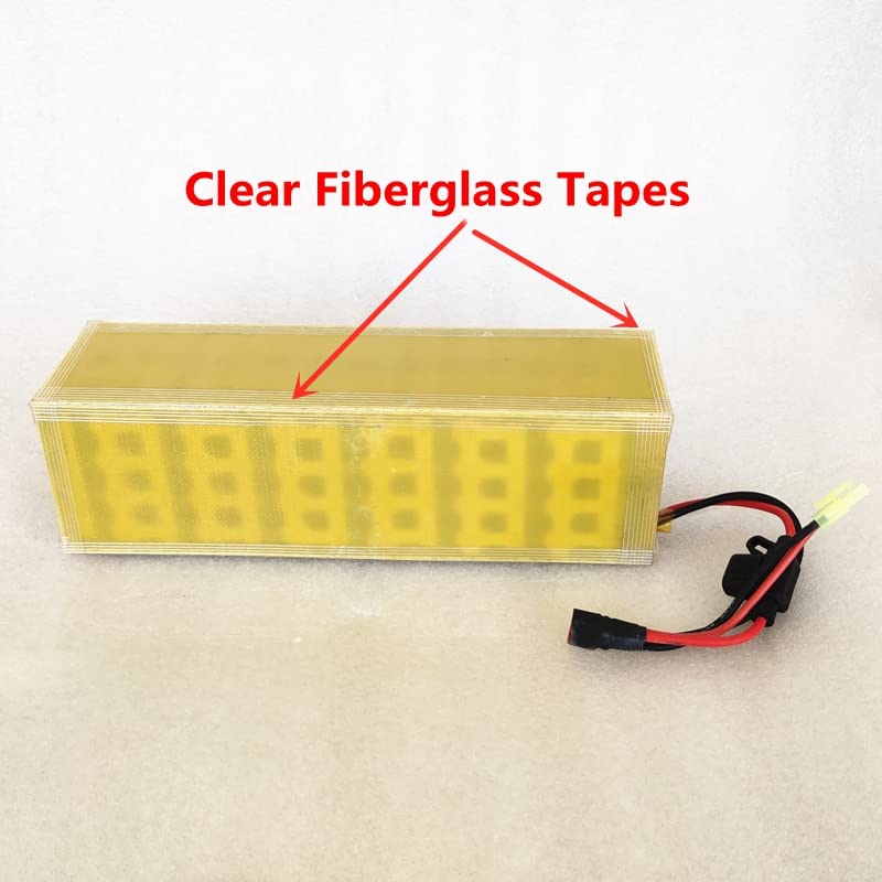 Image of 25M Fiberglass Cloth Tape for DIY Battery Pack Heavy Duty Transparent Reinforced Fiberglass Tape (Fiberglass Tape)