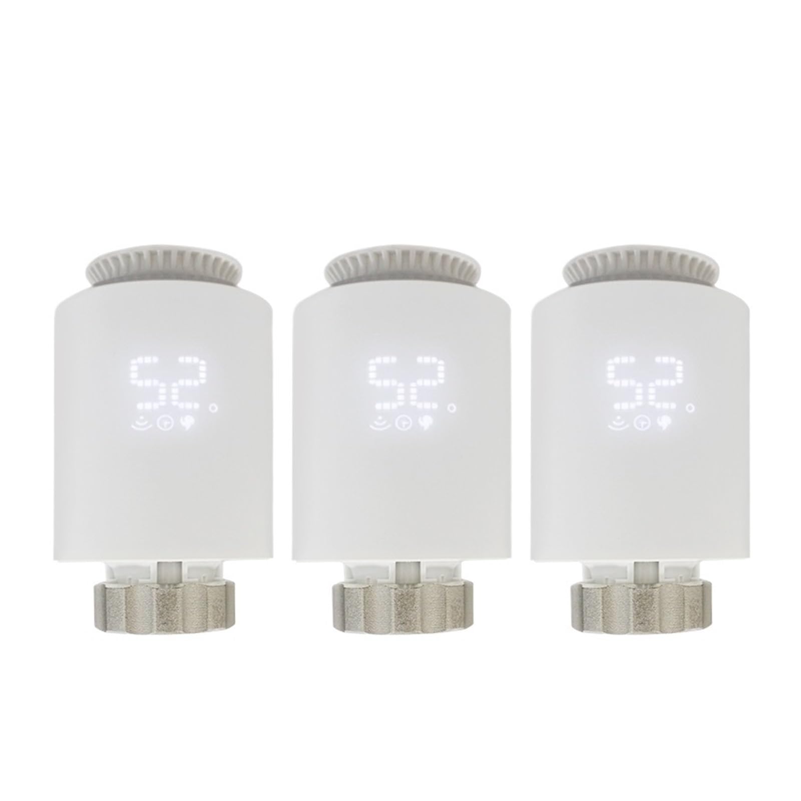 Tuya Smart ZigBee 3.0 Termostatyczny Zawór Grzejnikowy TRV Zigbee Regulator Temperatury OszczęDza Energię I Koszty Ogrzewania(ME167 3PCS)