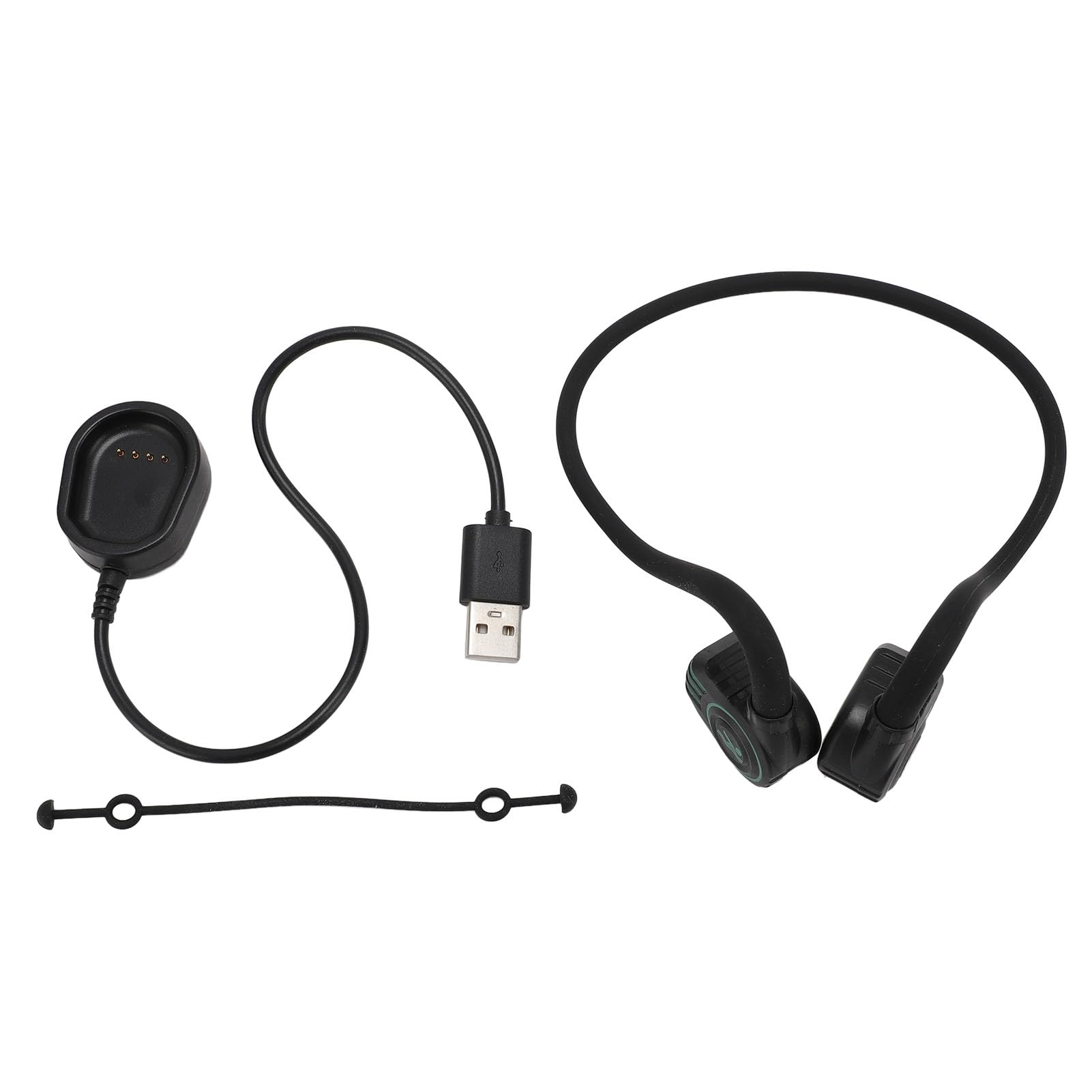 Dioche Sport a Conduzione Ossea Cuffie a Conduzione Ossea Auricolari Bluetooth 5.4 Impermeabili IPX8 con 12 Ore di Riproduzione e 32 GB di Spazio di Archiviazione - Esperienza di Nuoto Wireless