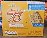 Fiber NOW Millville 70 Calories Soft Baked Bars Lemon 5.29oz 150g
