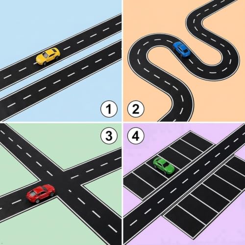 Plus de traces de colle avec le ruban adhésif rail de voiture pour jouets - 3