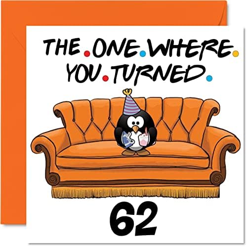 Fun 16th Birthday Cards for Boys Girls - The One Where - Funny Birthday Card for Son Daughter Brother Sister Grandson Granddaughter Niece Nephew, 145mm x 145mm Greeting Cards, 16th Birthday Card