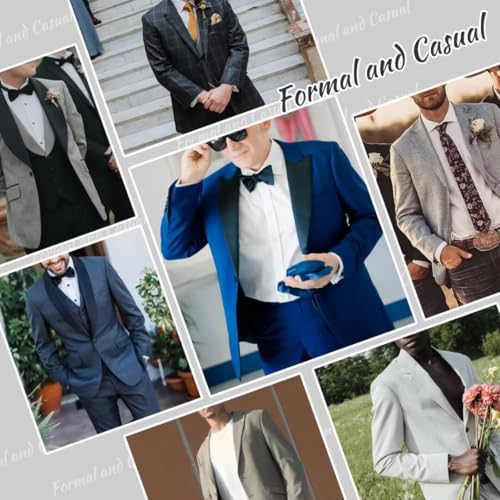Men's Blazers Sport Coats Slim Fit Dinner Party Suit Jacket for Wedding Business Casual Coat4