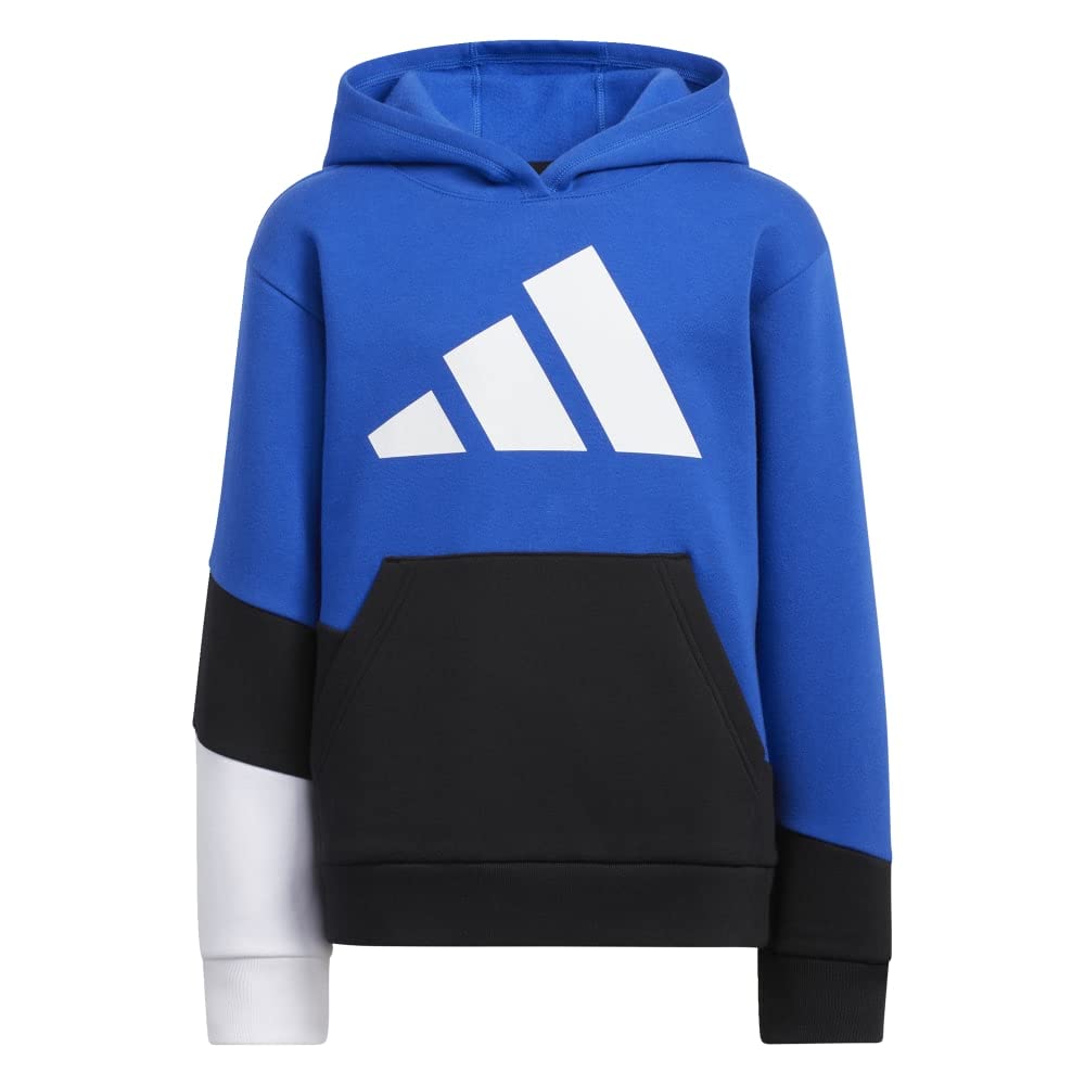 Sweat adidas Elevated Pullover pour enfant en bleu taille S