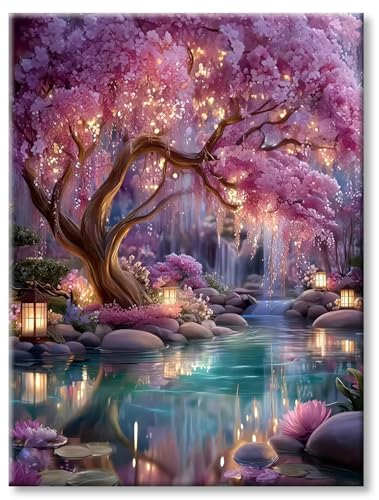 Puzzle 1000 Teile Landschaft Klassische Erwachsene Geeignet als Wanddekoration und Geschenk mit 1:1-Poster und Geschenkbox 70 x 50cm