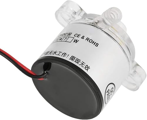 Miniatura 4 de Mini bomba de agua sin escobillas de 12 V CC, bomba pequeña compacta de grado alimenticio de 6 W, bomba de agua ultra silenciosa de bajo ruido para