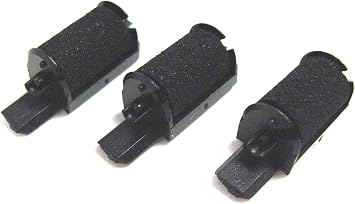 Compatible Package of 3 Individually Sealed Ink Rolls Replacement for Royal 125 Calculator