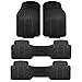 F11306-3ROW High Quality Vinyl Floor Mats Black